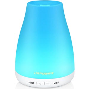 URPOWER 2nd Version Essential Oil Diffuser Aroma Essential Oil Cool Mist Humidifier