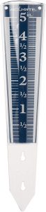 AcuRite 00850A2 5-Inch Capacity Easy-Read Magnifying Rain Gauge